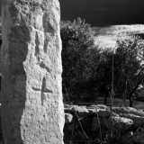 Il menhir Croce delle Tagliate di Cursi con simbolo cristiano di epoca successiva